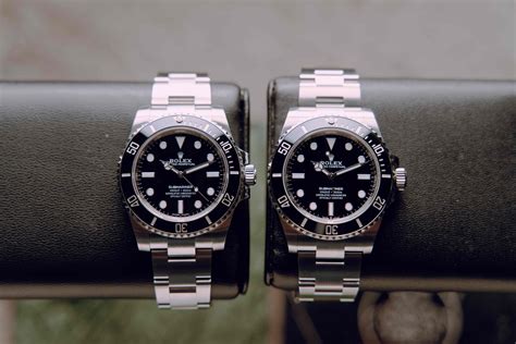 rolex 114060 vs 124060